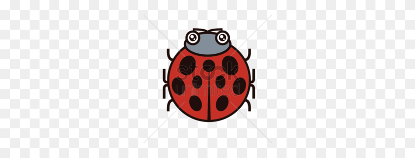 260x260 Ladybird Clipart - Beetle Clipart