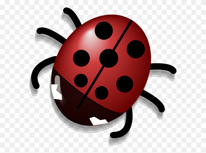 600x562 Ladybug Clip Art Free Vector - Free Ladybug Clipart
