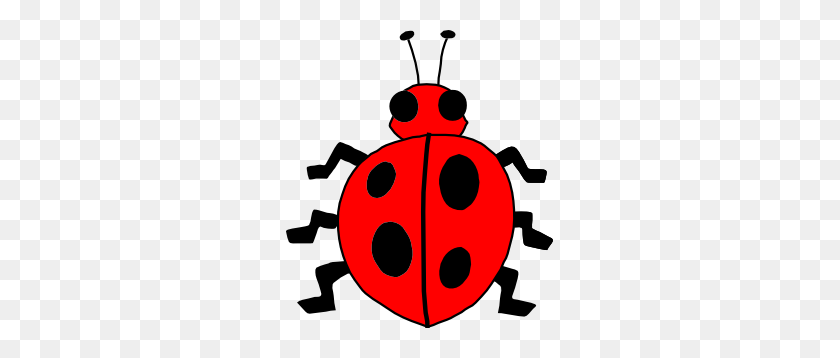 267x298 Ladybug Lady Bug Clip Art - Bugs PNG
