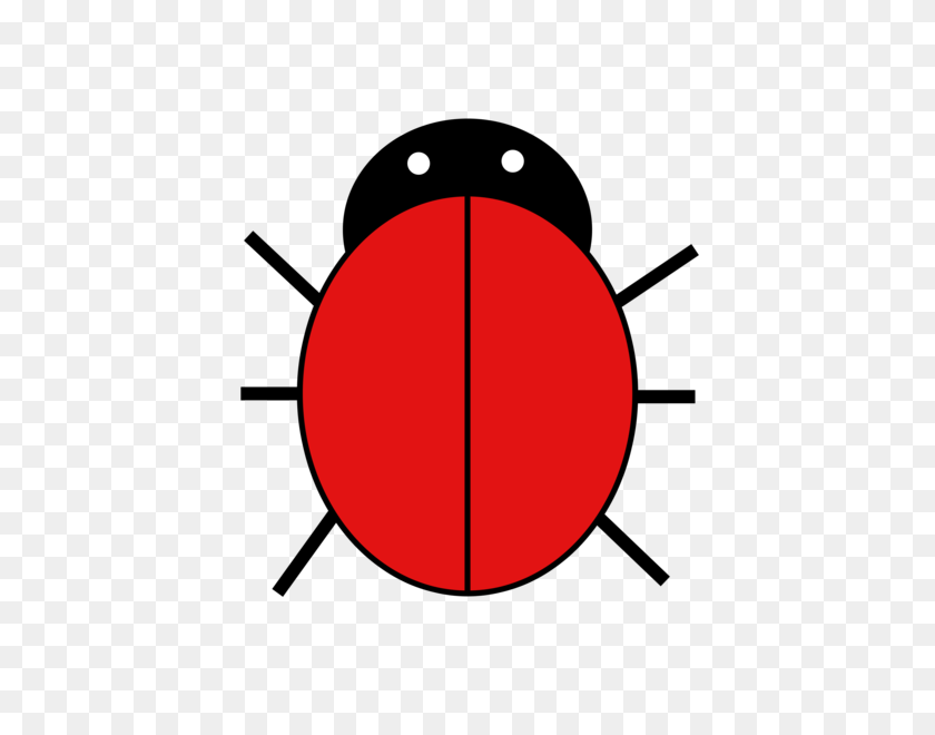 424x600 Ladybug Outline Related Keywords Clipart - Cute Ladybug Clipart