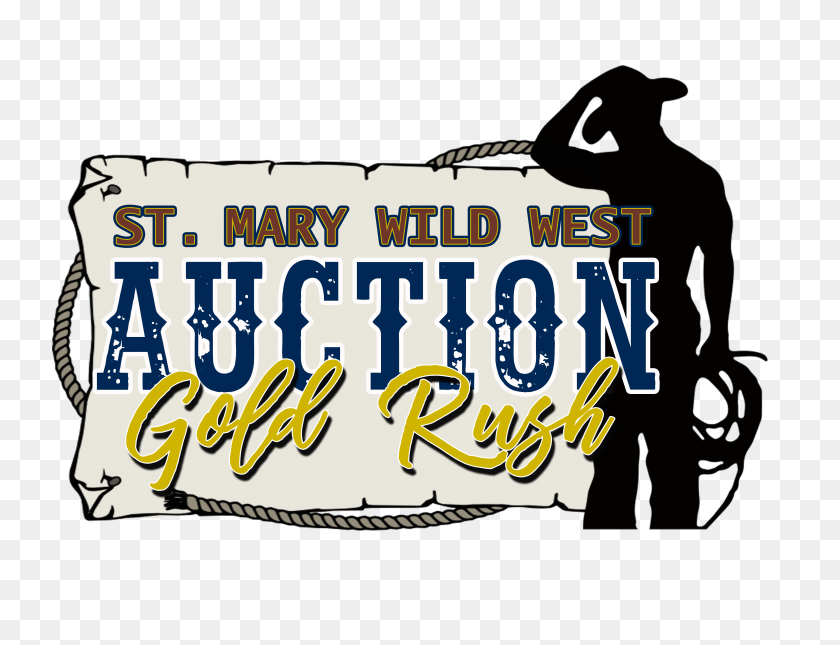 4800x3600 Lake Leelanau St Mary Annual Auction Wild West Gold Rush - Silent Auction Clip Art