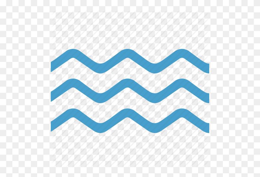 512x512 Lake, Moisture, River, Sea, Tide, Water, Waves Icon - Water Waves PNG