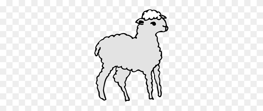 237x297 Lamb Art Png Clip Arts For Web - Sheep Clipart Black And White