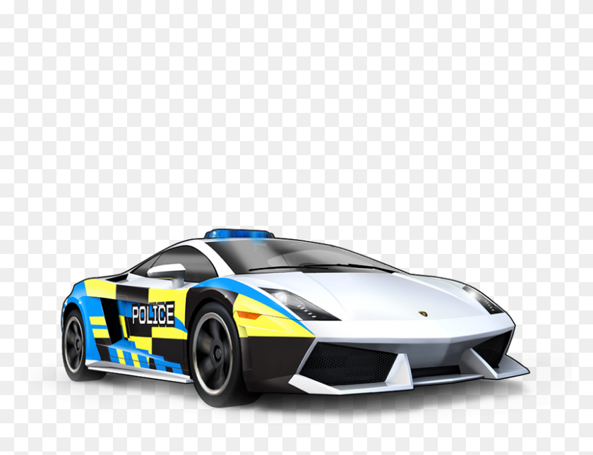 800x600 Lamborghini Clipart Police Car - Lambo Clipart
