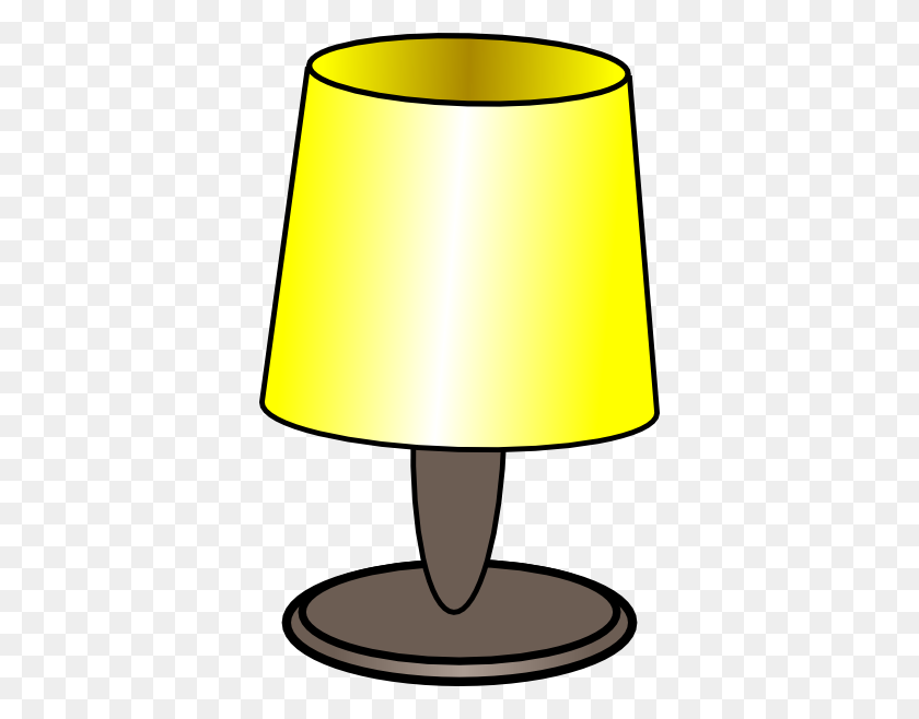 366x598 Lámpara Clipart De Dibujos Animados - Mesa Clipart