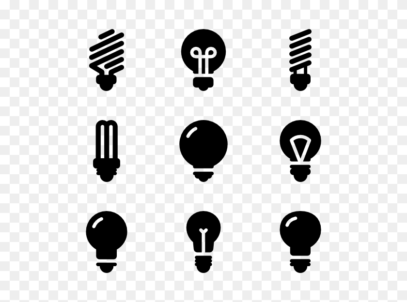 600x564 Lamp Png Black And White Transparent Lamp Black And White - Lightbulb Clipart