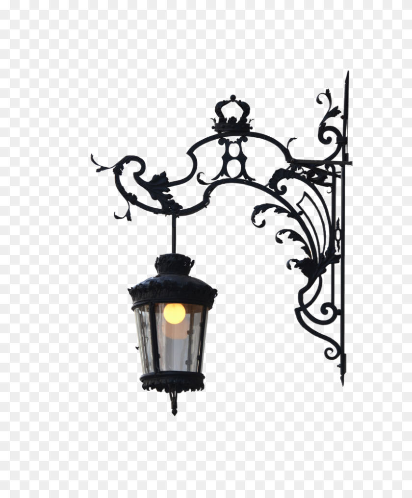 807x990 Lámpara Png Transparente - Lámpara De Calle Png