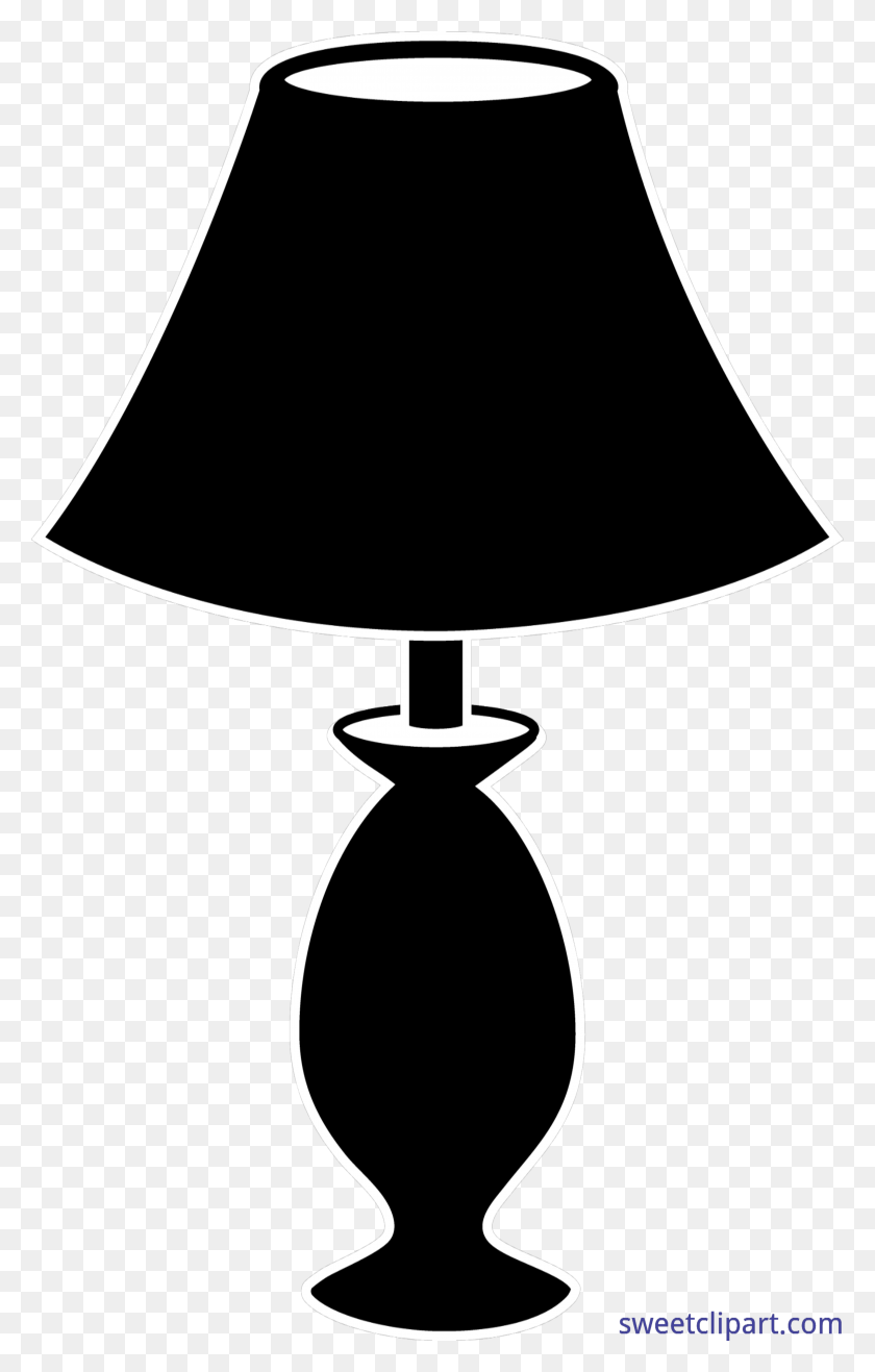 4218x6802 Lamp Silhouette Clip Art - Shadow Clipart