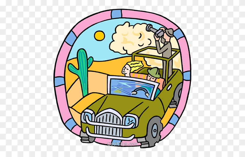 473x480 Land Rovers Royalty Free Vector Clipart Illustration - Free Car Clipart