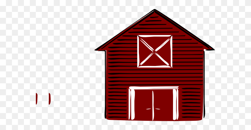 600x377 Landscape Barn Clip Art - Tool Shed Clipart