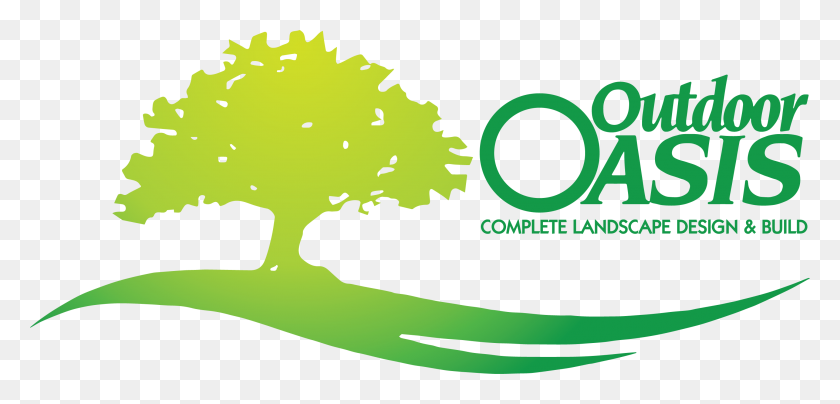 2889x1276 Landscape Logo Clip Art Vector Logos, Landscape Design Logo - Oasis Clipart