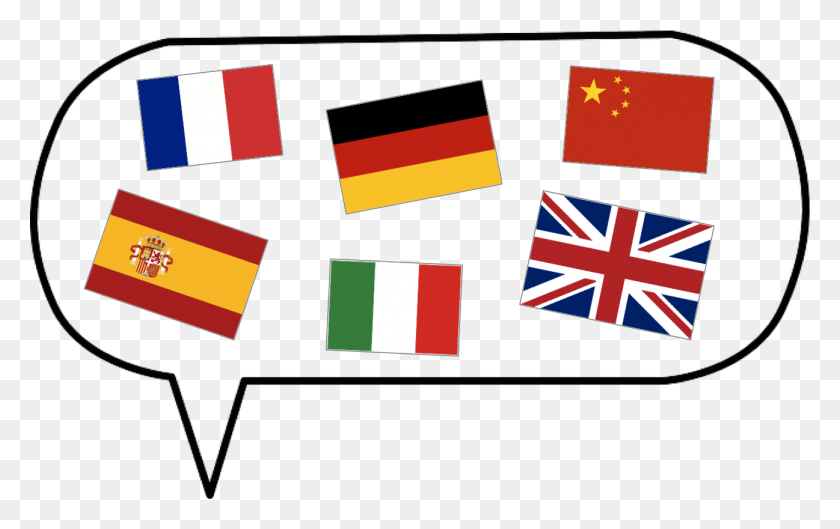 1297x781 Languages In The Euro Zone - Foreign Language Clipart