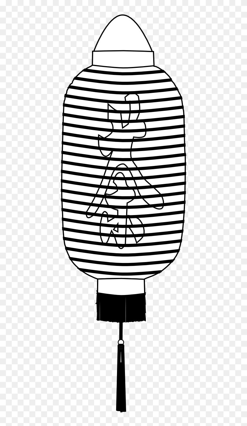 444x1390 Lantern Clip Art - Jack O Lantern Clipart Black And White