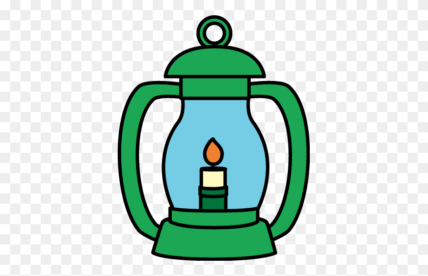377x482 Lantern Clip Art - Lamp Clipart Black And White