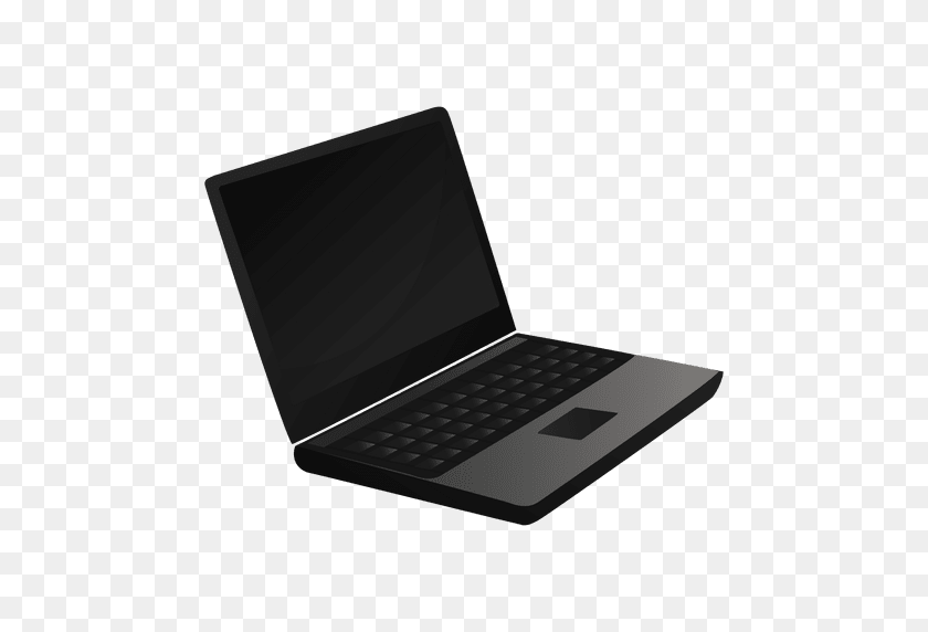 512x512 Laptop Cartoon Icon - Cartoon Computer PNG