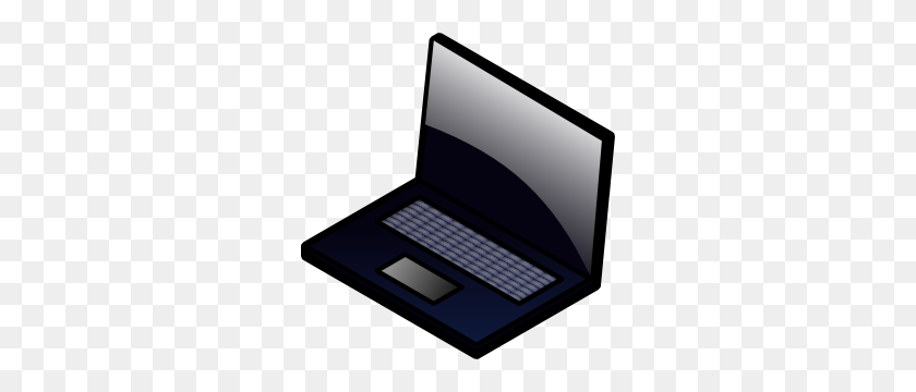 288x300 Portátil Clipart - Laptop Clipart