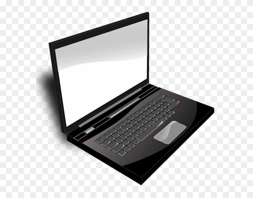 600x600 Laptop Clip Art Image - Laptop Clipart