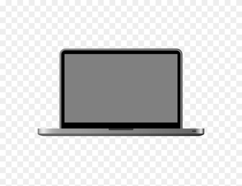 2400x1800 Laptop Clipart Macbook - Notebook Clipart Blanco Y Negro