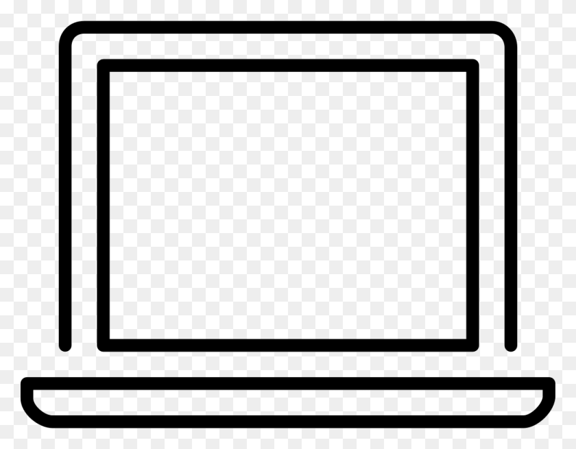 980x748 Laptop Clipart Rectangle Object, Laptop Rectangle Object - Laptop Clipart Transparent