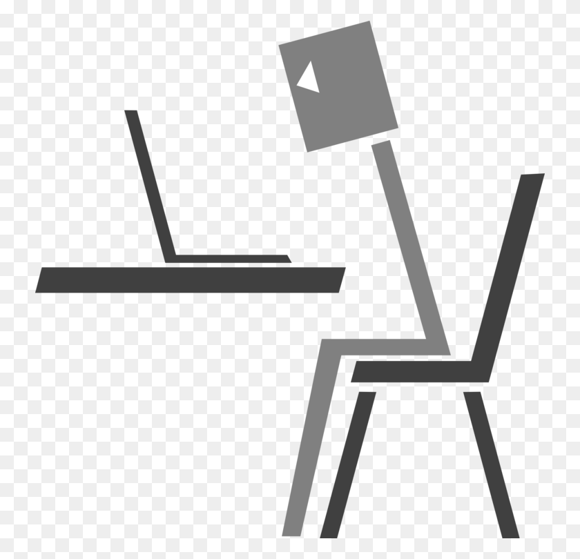 738x750 Ноутбук Компьютер Логотип Человек Сидящий - Chromebook Клипарт