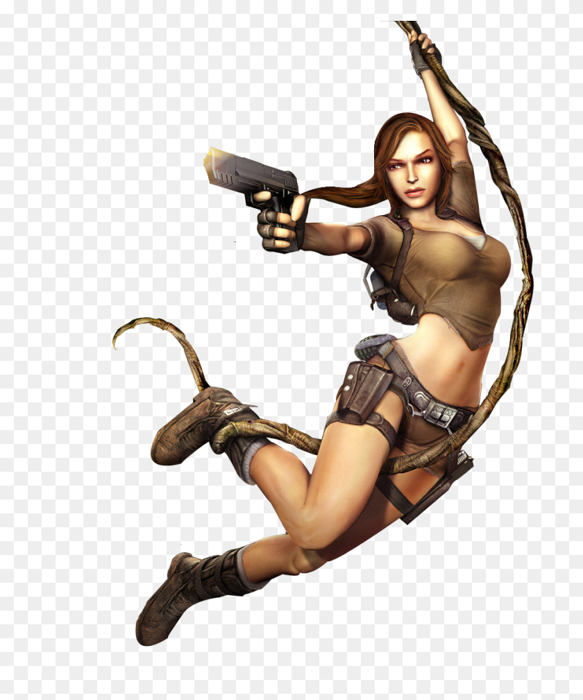 927x1128 Lara Croft Png