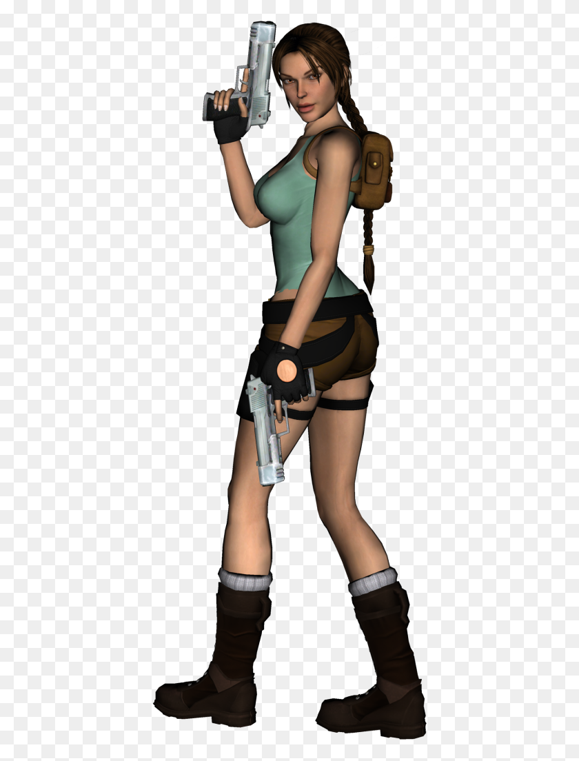 400x1044 Lara Croft Png Dlpng - Lara Croft PNG