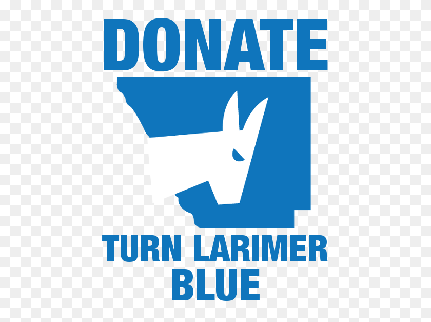 455x567 Lardem Donar Demócratas Del Condado De Larimer - Donar Png