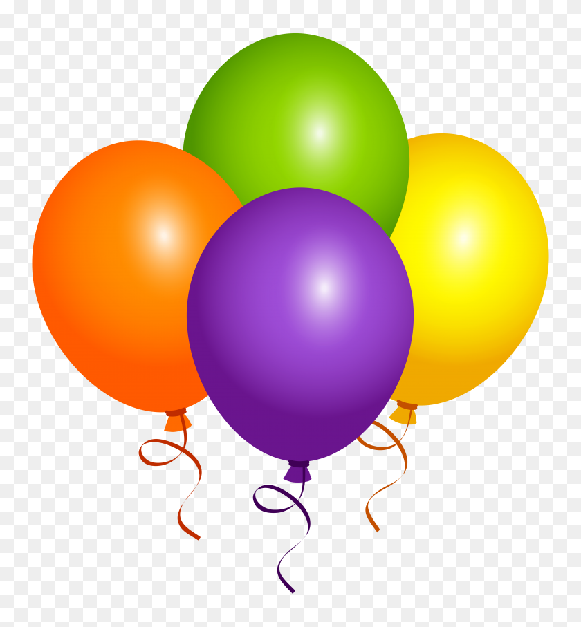 5810x6310 Large Balloons Png Clipart - Balloon PNG
