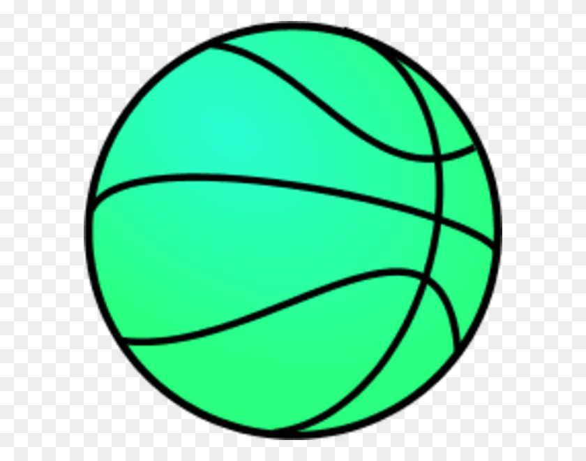 600x600 Large Basketball Clipart - Playing Basketball Clipart