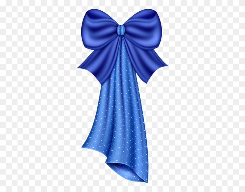 316x600 Gran Arco Dotty Azul Clipart Arcos Aplenty Bow - Arco Clipart Fondo Transparente