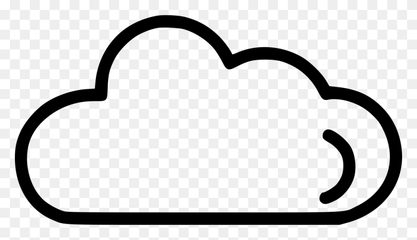 980x534 Large Cloud Png Icon Free Download - Cloud Drawing PNG