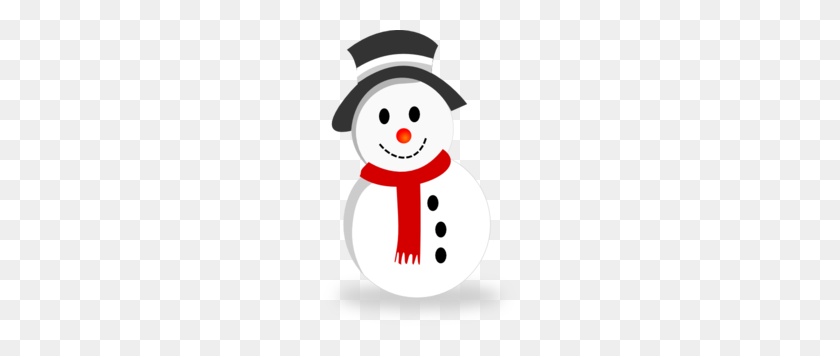 198x296 Large Free Snowman Clipart - Melting Snowman Clipart