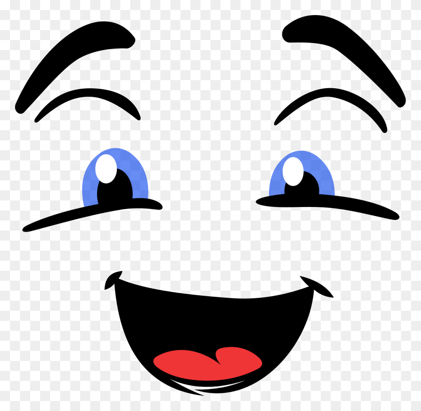 2313x2254 Large Happy Face Vector Clipart Image - PNG Face