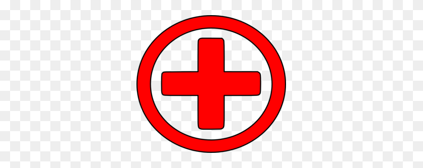 297x273 Large Red Cross Clip Art - Red Cross Clipart