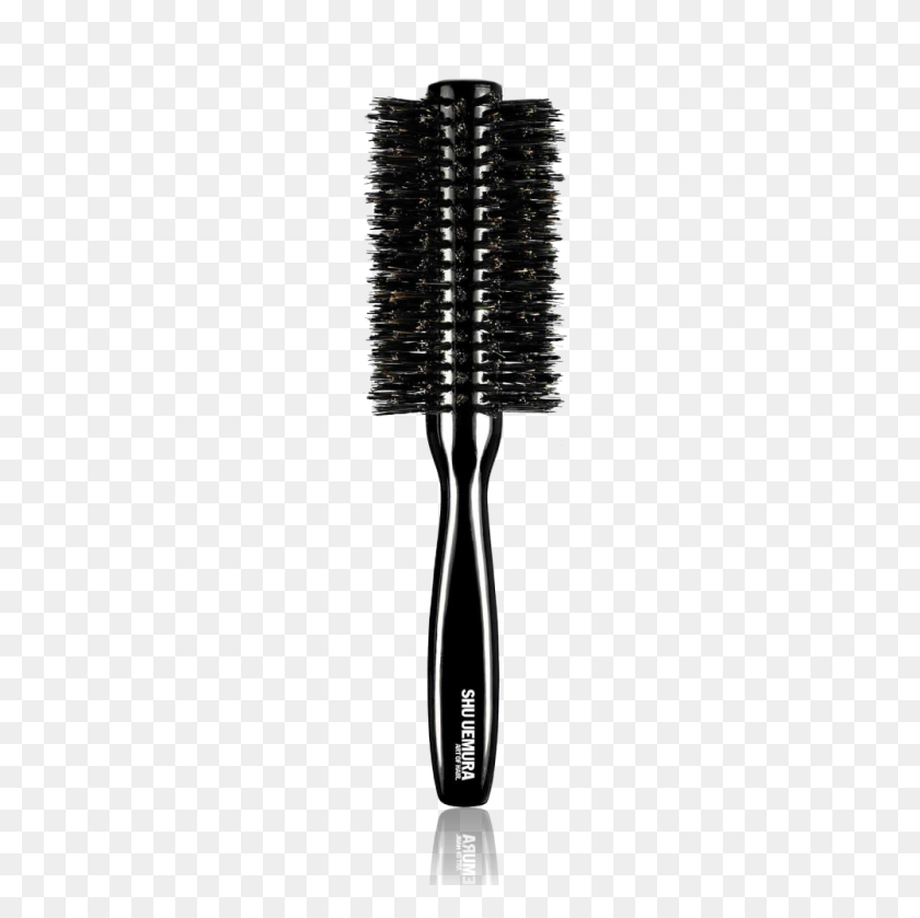 1000x1000 Large Round Hair Styling Brush Shu Uemura Art - Hair Brush PNG