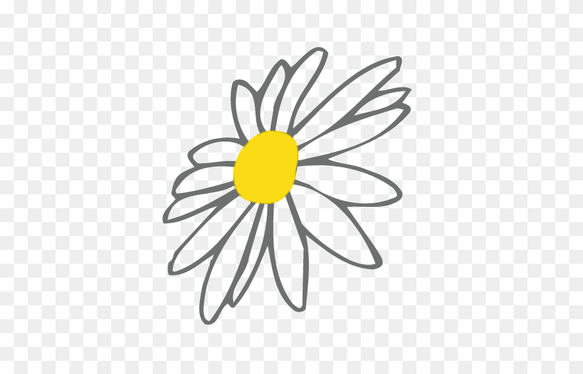 500x479 Large Summer Bouquet Daisy Dig'ins - Daisy PNG