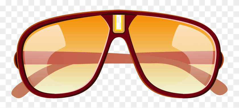 6052x2497 Large Sunglasses Png Clipart - Vision PNG