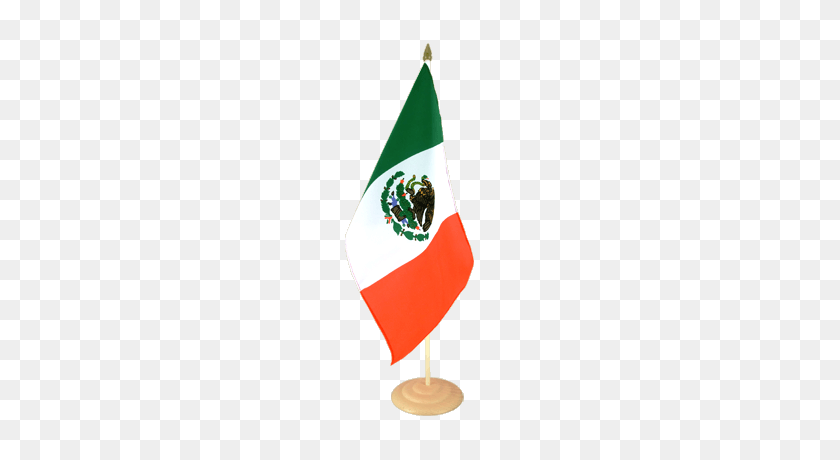 400x400 Bandera De Mesa Grande De México - Bandera Mexicana Png