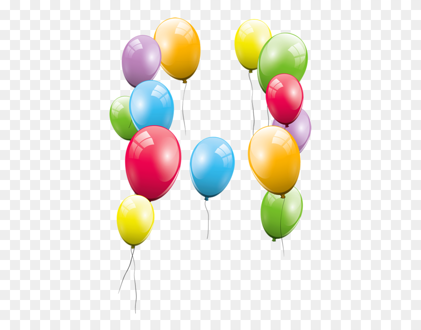410x600 Большие Прозрачные Воздушные Шары Клипарт Картинка День Рождения Клипарт - День Рождения Клипарт Прозрачный
