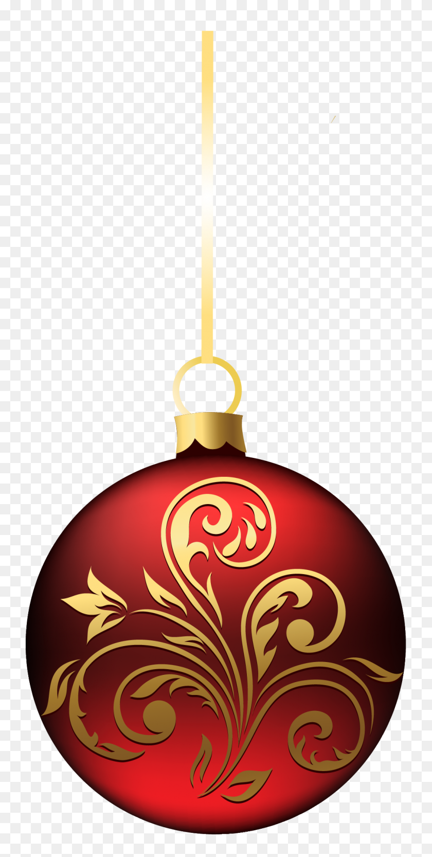 1059x2181 Large Transparent Bluered Christmas Ball Ornament Png Clipart - Ornament PNG