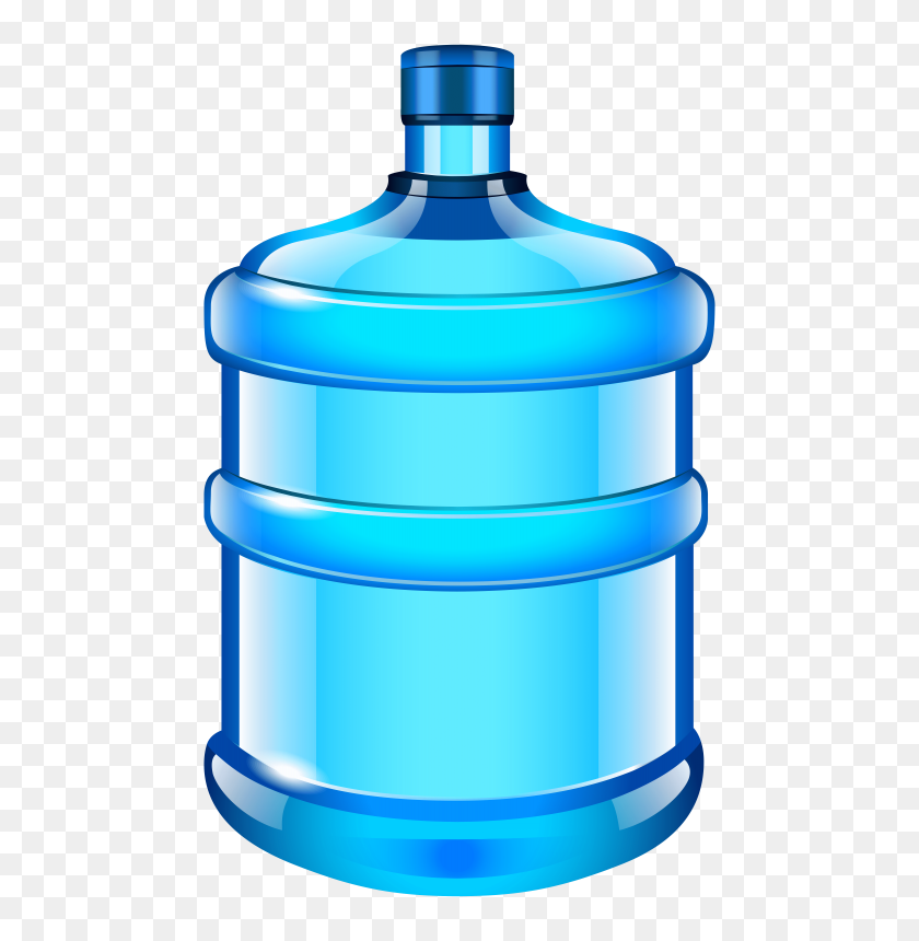 480x800 Large Water Bottle Png - Plastic Bottle PNG