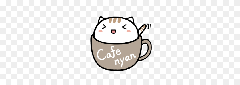 240x240 Самая Большая Коллекция Бесплатных Наклеек Для Кафе - Nyan Cat Clipart