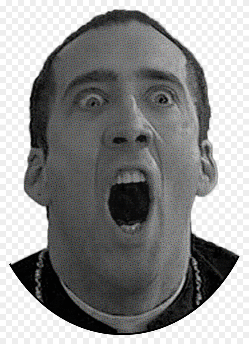 1004x1416 Largest Collection Of Free To Edit Funnyfaces Stickers - Nicolas Cage PNG