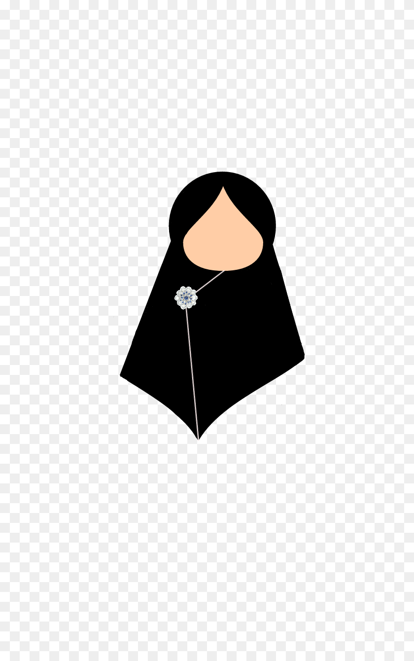 720x1280 Largest Collection Of Free To Edit Hijab Stickers - Hijab Clipart