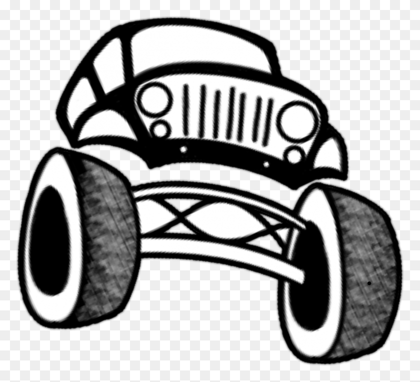 1289x1162 Largest Collection Of Free To Edit Jeep Stickers - Jeep Clipart Black And White