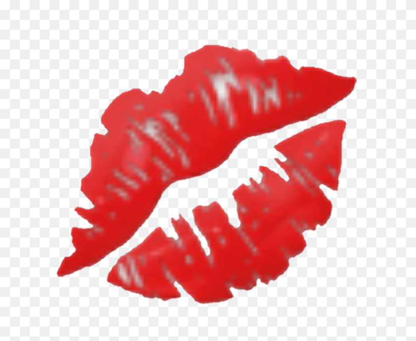720x629 Largest Collection Of Free To Edit Kiss Girl Cute Smile Funny - Lipstick Mark PNG