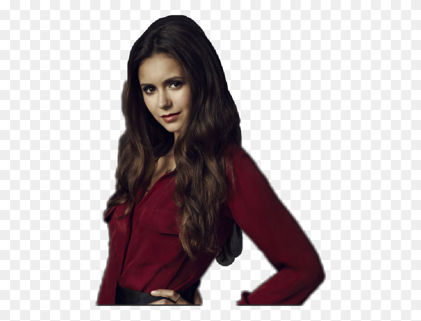 460x582 Largest Collection Of Free To Edit Nina Llabore Stickers - Nina Dobrev PNG