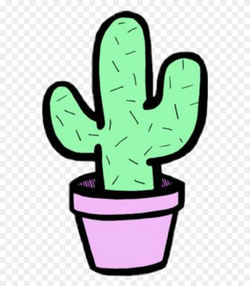 565x898 Largest Collection Of Free To Edit Plante Stickers - Prickly Pear Cactus Clipart