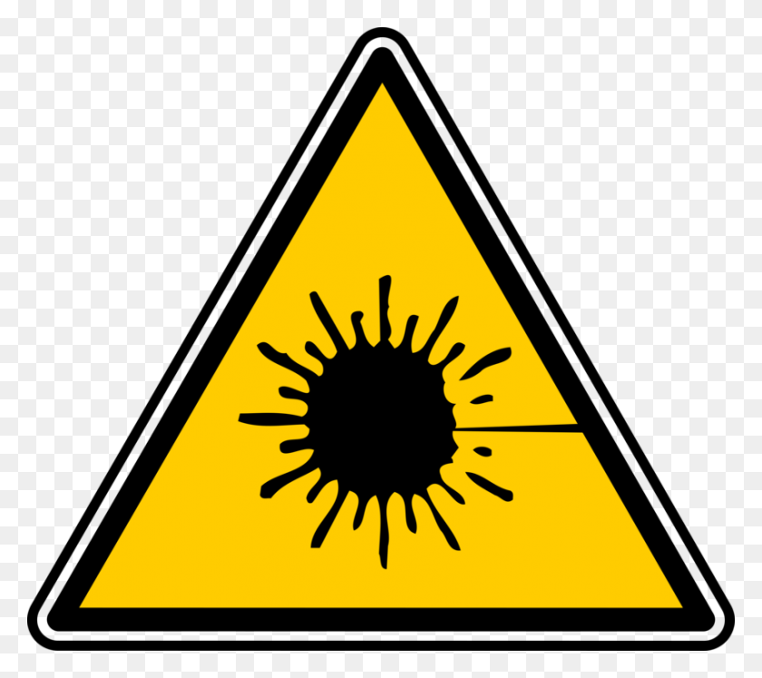 851x750 Laser Tag Symbol Download Radiation - Radiation Symbol Clip Art