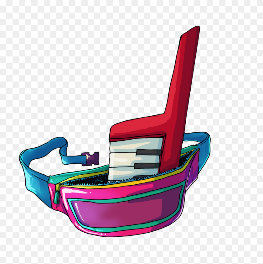 1000x1003 Lasers Liches - Fanny Pack Clipart